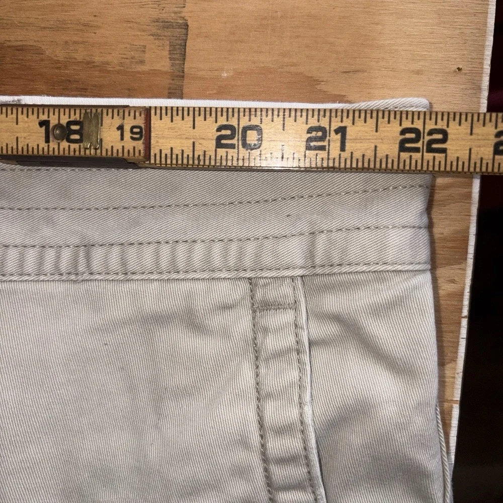Polo Ralph Lauren‎ Beige Khaki Cargo Shorts Men's Size 44B Y2K Baggy